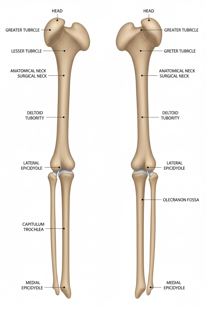 Humerus Bone Anatomy