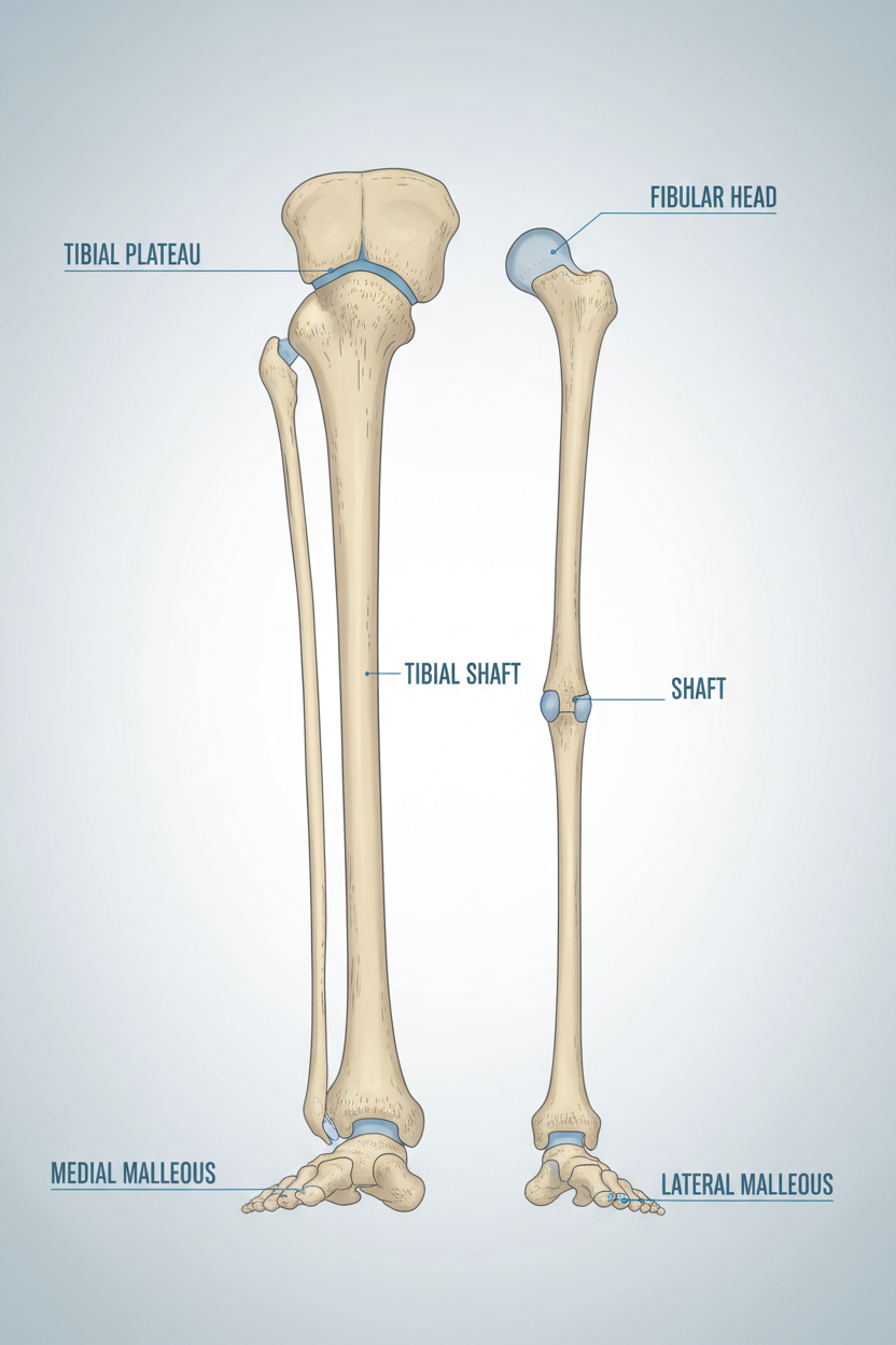 The Structure & Function Of The Tibia And Fibula