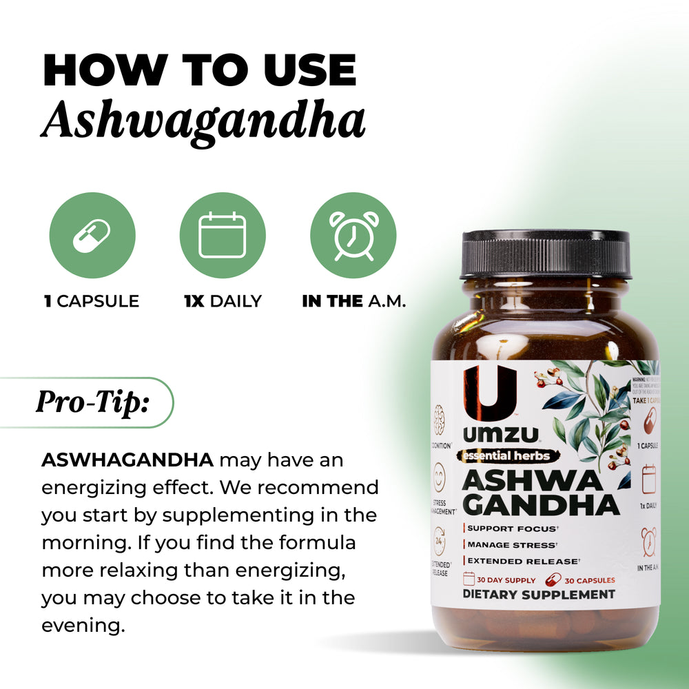 Ashwagandha: FBM Listing Capsule UMZU